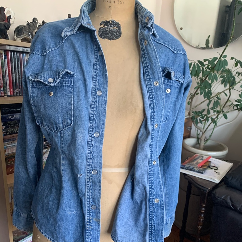 blue jean jacket